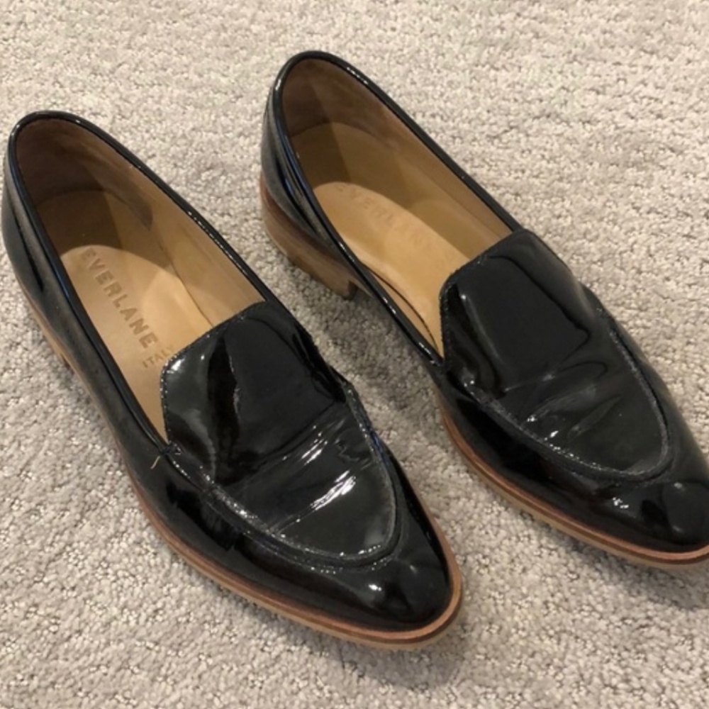 Everlane the Modern Loafer Black Leather